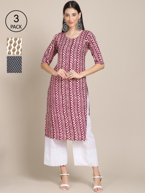 Ethnic basket Women Multicoloured Geometric Printed Keyhole Neck Flared Sleeves Thread Work Block Print Kurta, Multi
Ethnic basket Women Multicoloured Geometric Printed Keyhole Neck Flared Sleeves Thread Work Block Print Kurta, Multi