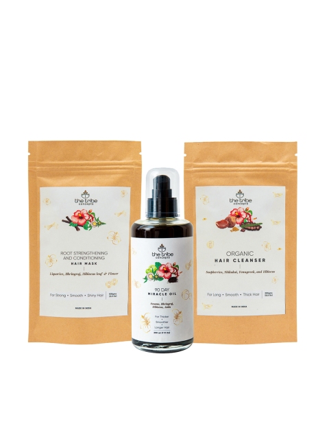 The Tribe Concepts Hair Grow Kit(hair mask 100g +Hair cleanser 250g + oil 200ml), Peach
The Tribe Concepts Hair Grow Kit(hair mask 100g +Hair cleanser 250g + oil 200ml), Peach