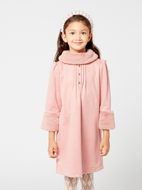 One Friday Girl Pink A-Line Dress