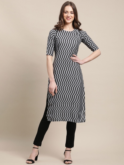Ethnic basket Women Multicoloured Geometric Striped Flared Sleeves Gotta Patti Block Print Crepe Kurta, Multi
Ethnic basket Women Multicoloured Geometric Striped Flared Sleeves Gotta Patti Block Print Crepe Kurta, Multi