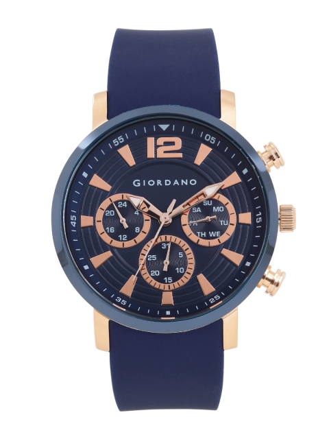 GIORDANO Men Navy Blue Analogue Watch 1829-03