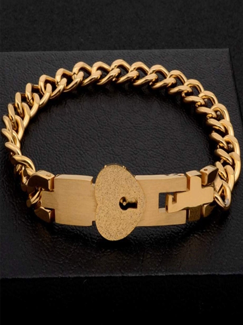 UNIVERSITY TRENDZ Unisex Set Of 2 Silver-Plated Bangle-Style Bracelet & Pendant Chain, Gold
UNIVERSITY TRENDZ Unisex Set Of 2 Silver-Plated Bangle-Style Bracelet & Pendant Chain, Gold