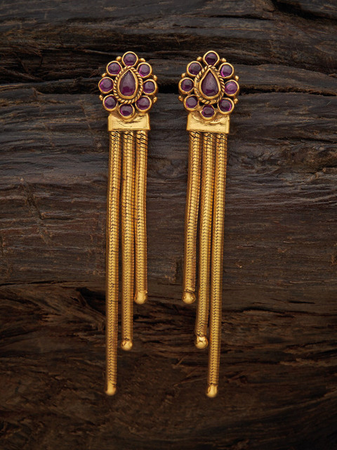Kushal's Fashion Jewellery 92.5 Pure Silver Gold-Plated & Pink Contemporary Drop Earrings
Kushal's Fashion Jewellery 92.5 Pure Silver Gold-Plated & Pink Contemporary Drop Earrings