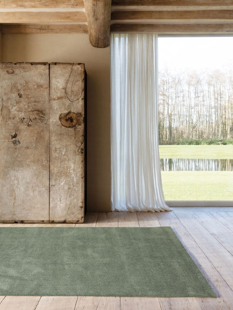 DDecor Solid Carpets, Green