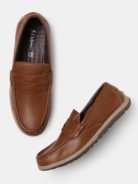 Mast & Harbour Men Brown Loafers