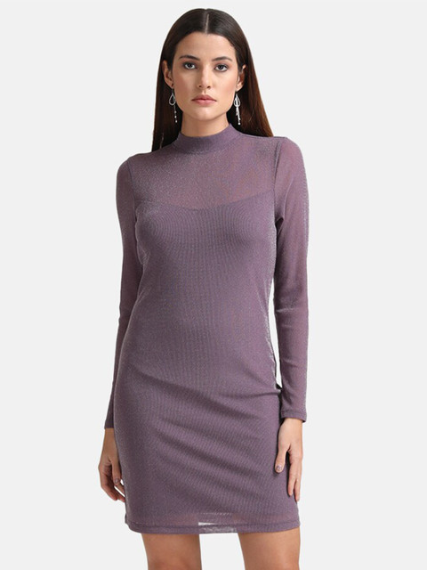 Kazo Purple Solid Bodycon Dress
Kazo Purple Solid Bodycon Dress