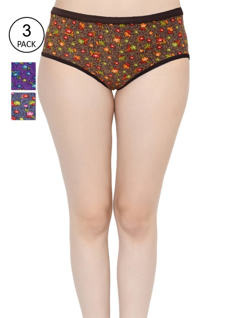 GROVERSONS Paris Beauty Women Pack Of 3 Hipster Assorted Cotton Briefs PANTY-RO-1200DC, Green
GROVERSONS Paris Beauty Women Pack Of 3 Hipster Assorted Cotton Briefs PANTY-RO-1200DC, Green