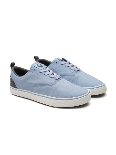 United Colors of Benetton Men Blue Sneakers