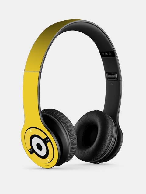 macmerise Yellow Printed Face Focus Minions P47 Bluetooth Wireless On-Ear Headphones With Mic
macmerise Yellow Printed Face Focus Minions P47 Bluetooth Wireless On-Ear Headphones With Mic