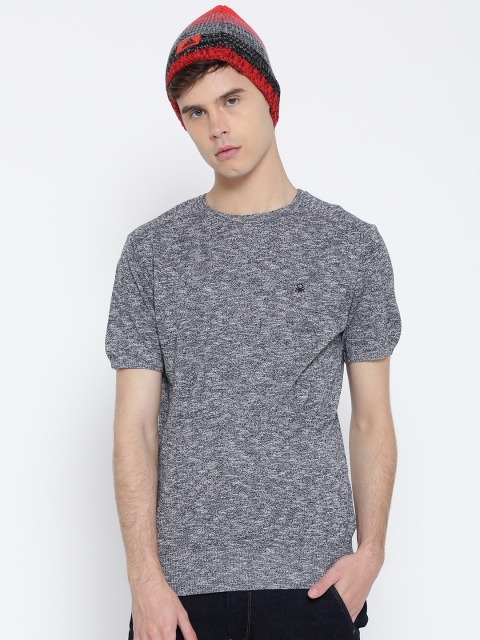 United Colors of Benetton Men Navy Patterned Round Neck Pure Cotton T-shirt, Navy blue
United Colors of Benetton Men Navy Patterned Round Neck Pure Cotton T-shirt, Navy blue