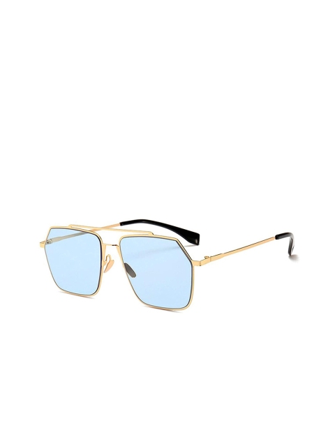 AUGEN Unisex Blue Lens & Gold-Toned Square Sunglasses with UV Lens VI-SG-WAR-Gold-Blue
AUGEN Unisex Blue Lens & Gold-Toned Square Sunglasses with UV Lens VI-SG-WAR-Gold-Blue