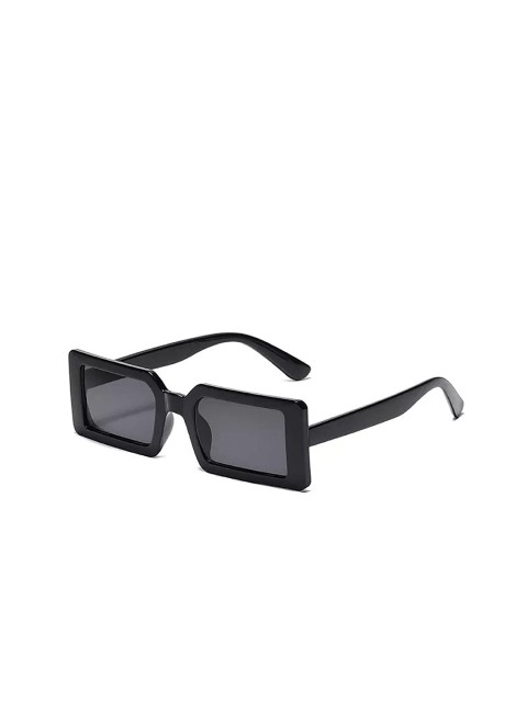 AUGEN Unisex Black Lens & Black Rectangle Sunglasses with UV Protected Lens VI-SG-129
AUGEN Unisex Black Lens & Black Rectangle Sunglasses with UV Protected Lens VI-SG-129