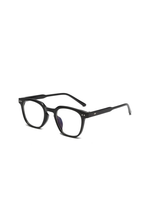AUGEN Unisex Clear Lens & Black Square Sunglasses VI-SG-140-Clear-Clear, Transparent
AUGEN Unisex Clear Lens & Black Square Sunglasses VI-SG-140-Clear-Clear, Transparent
