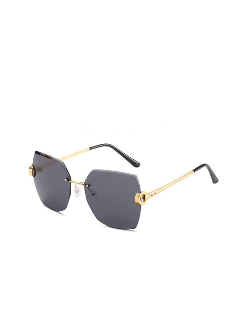 AUGEN Unisex Black Lens & Gold-Toned Oversized Sunglasses with UV Protected Lens
AUGEN Unisex Black Lens & Gold-Toned Oversized Sunglasses with UV Protected Lens