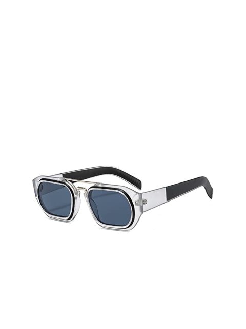 AUGEN Unisex Grey Lens & White Square Sunglasses with UV Protected Lens VI-SG-118-C2
AUGEN Unisex Grey Lens & White Square Sunglasses with UV Protected Lens VI-SG-118-C2