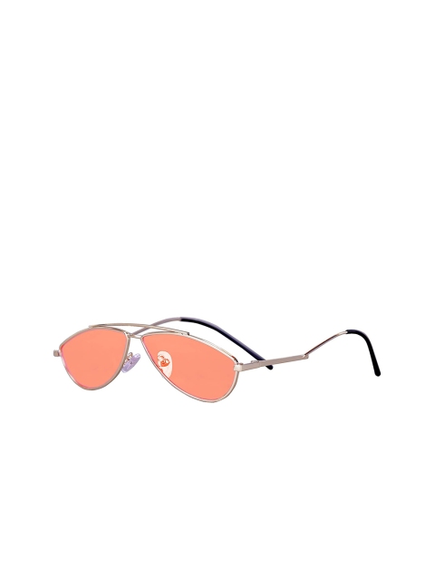 AUGEN Unisex Orange Lens & Gold-Toned Oval Sunglasses with UV Protected Lens VI-SG-2334
AUGEN Unisex Orange Lens & Gold-Toned Oval Sunglasses with UV Protected Lens VI-SG-2334