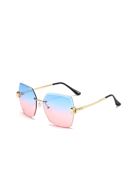 AUGEN Unisex Blue Lens & Gold-Toned Oversized Sunglasses with UV Protected Lens VI-SG-120
AUGEN Unisex Blue Lens & Gold-Toned Oversized Sunglasses with UV Protected Lens VI-SG-120