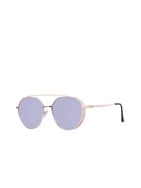 AUGEN Mirrored Lens & Gold-Toned Aviator Sunglasses with Polarised Lens VI-SG-58117-, Silver
AUGEN Mirrored Lens & Gold-Toned Aviator Sunglasses with Polarised Lens VI-SG-58117-, Silver