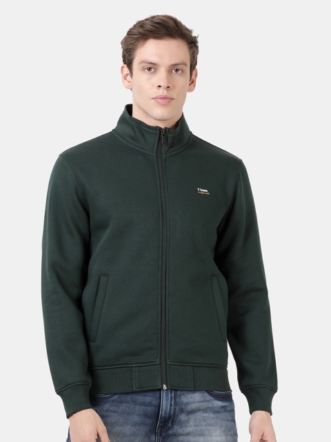 t-base Men Green Sweatshirt