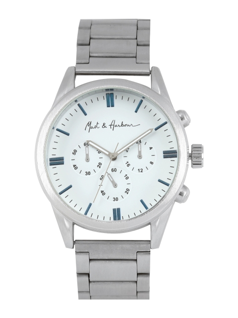 Mast & Harbour Unisex White Analogue Watch MFB-PN-LW-3240A