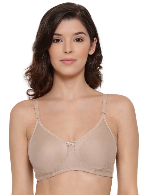 LYRA Beige Bra Underwired Lightly Padded Cotton Bra