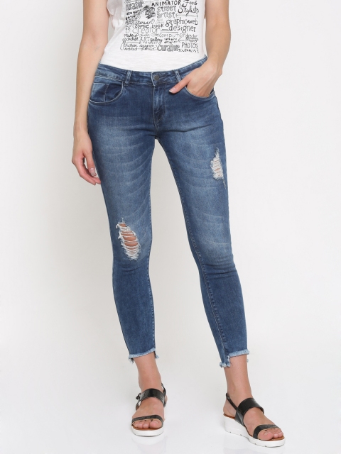 Ginger by Lifestyle Women Blue Regular Fit Mid-Rise Mildly Distressed Stretchable Jeans
Ginger by Lifestyle Women Blue Regular Fit Mid-Rise Mildly Distressed Stretchable Jeans