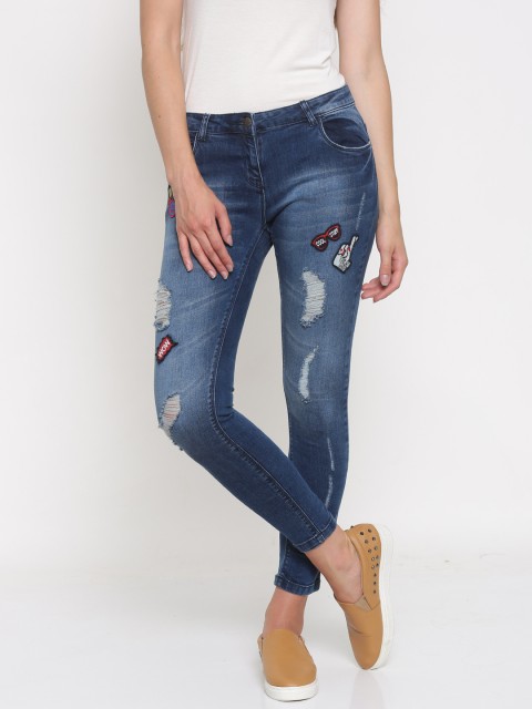 Ginger by Lifestyle Women Blue Regular Fit Mid-Rise Mildly Distressed Stretchable Jeans
Ginger by Lifestyle Women Blue Regular Fit Mid-Rise Mildly Distressed Stretchable Jeans