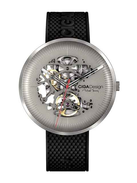 CIGA Design Men Grey Titanium Patterned Dial & Black Straps Analogue Motion Powered Watch M031-TITI-W15BK
CIGA Design Men Grey Titanium Patterned Dial & Black Straps Analogue Motion Powered Watch M031-TITI-W15BK
