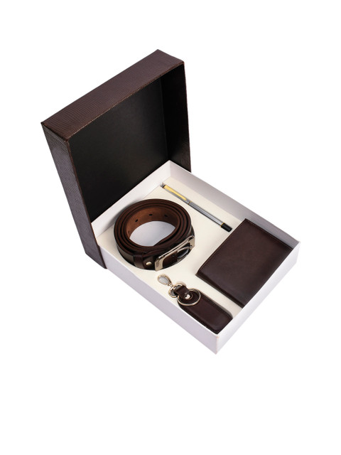 BuckleUp Men Brown Accessory Gift Set
BuckleUp Men Brown Accessory Gift Set