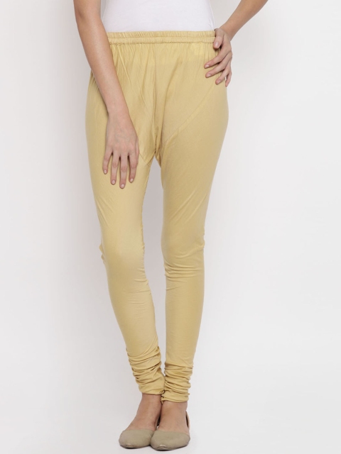RANGMANCH BY PANTALOONS Beige Churidar
