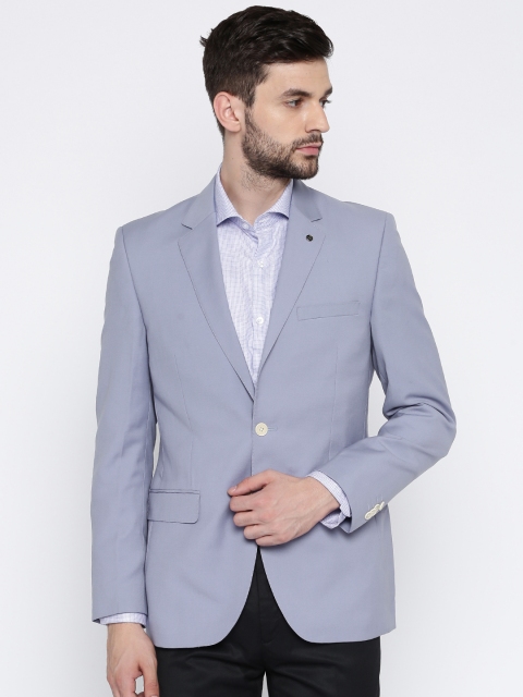 Park Avenue Men Blue Solid Single-Breasted Tailored Contemporary Fit Formal Blazer
Park Avenue Men Blue Solid Single-Breasted Tailored Contemporary Fit Formal Blazer