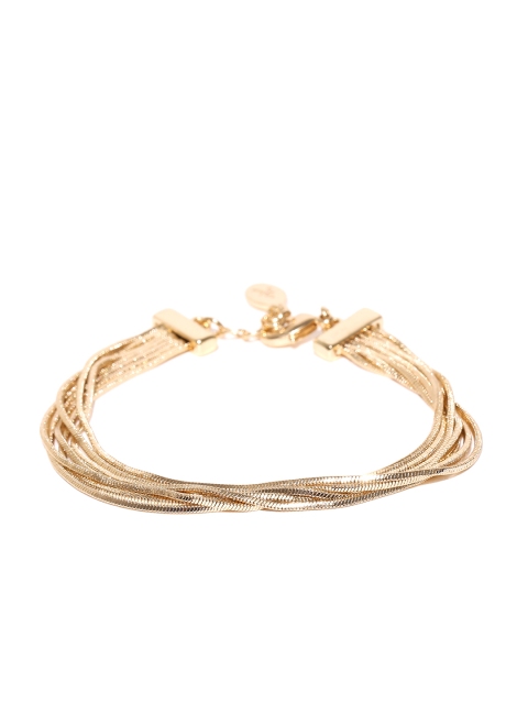 Accessorize Gold-Toned Multistranded Bracelet