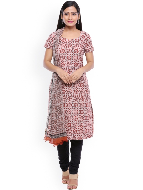 SOUNDARYA Red & Black Pure Cotton Hand Block Printed Unstitched Dress Material
SOUNDARYA Red & Black Pure Cotton Hand Block Printed Unstitched Dress Material