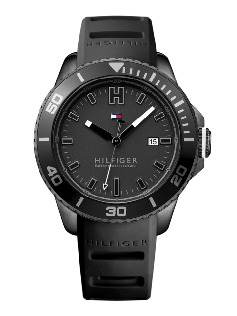 Tommy Hilfiger Men Black Analogue Watch 1791265