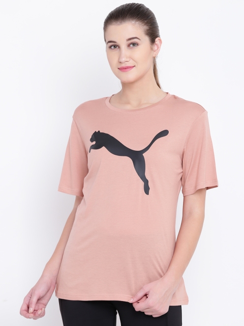 Puma Women Peach-Coloured EVOSTRIPE Boyfriend Printed Relaxed Fit Round Neck T-shirt
Puma Women Peach-Coloured EVOSTRIPE Boyfriend Printed Relaxed Fit Round Neck T-shirt
