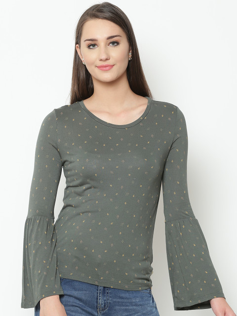 United Colors of Benetton Women Olive Green Printed Top
United Colors of Benetton Women Olive Green Printed Top