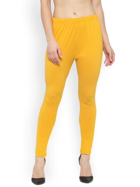 Laabha Yellow Ankle-Length Leggings