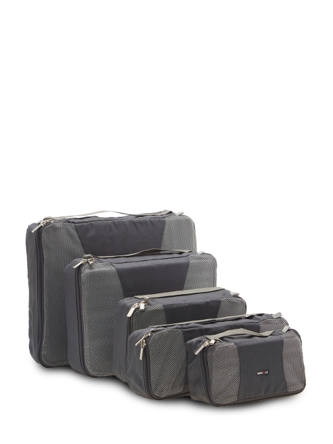 Bag.R.us Grey Set of 5 Packing Cubes