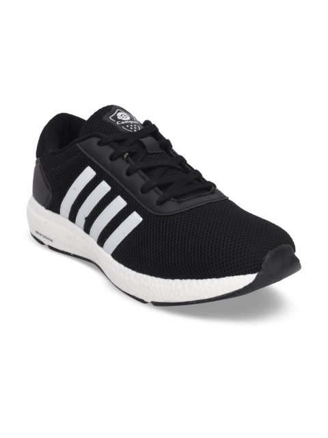 Campus Men Black Running Shoes