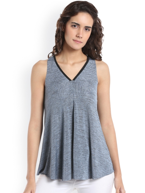 Vero Moda Women Blue A-line Top