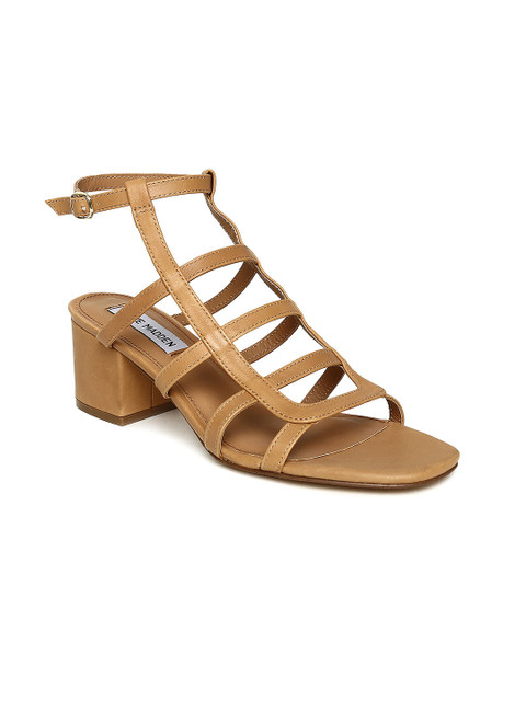 Steve Madden Women Brown Leather Heels 
Steve Madden Women Brown Leather Heels