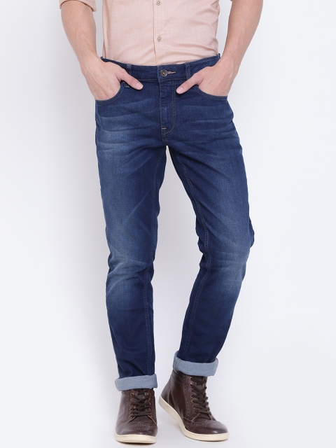 United Colors of Benetton Men Navy Skinny Fit Mid-Rise Clean Look Stretchable Jeans, Navy blue
United Colors of Benetton Men Navy Skinny Fit Mid-Rise Clean Look Stretchable Jeans, Navy blue