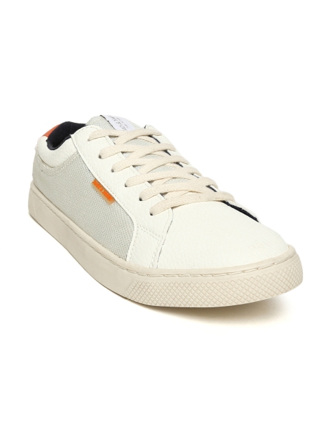 Jack & Jones Men White Sneakers