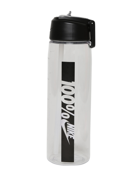 Nike Unisex White Core Flow 100 Printed Water Bottle