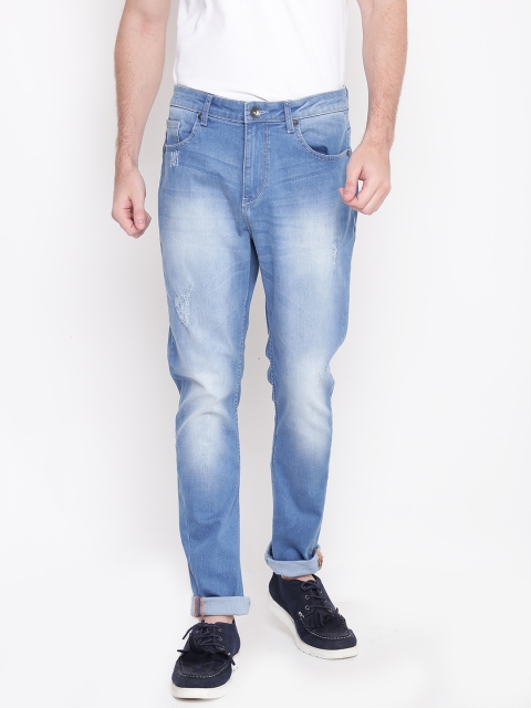 United Colors of Benetton Men Blue Carrot Fit Mid-Rise Low Distress Stretchable Jeans
United Colors of Benetton Men Blue Carrot Fit Mid-Rise Low Distress Stretchable Jeans