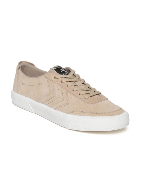hummel Unisex Pink Stockholm Suede Sneakers