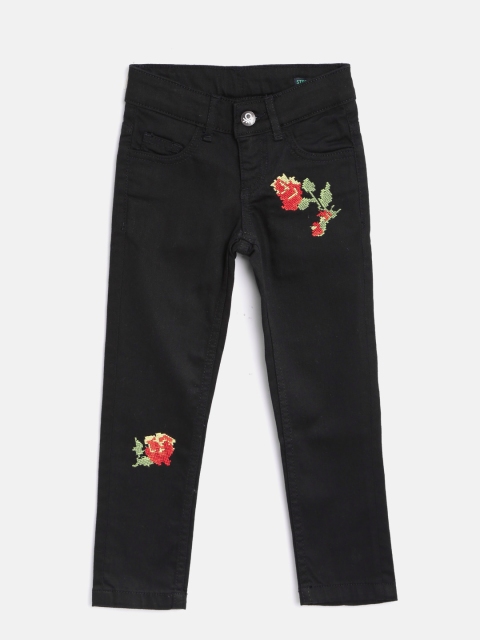 United Colors of Benetton Girls Black Regular Fit Mid-Rise Clean Look Stretchable Jeans
United Colors of Benetton Girls Black Regular Fit Mid-Rise Clean Look Stretchable Jeans