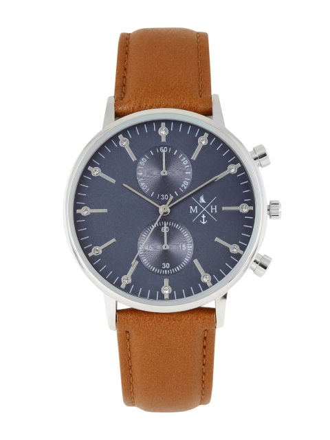 Mast & Harbour Unisex Navy Blue Analogue Watch MFB-PN-SNT-C01