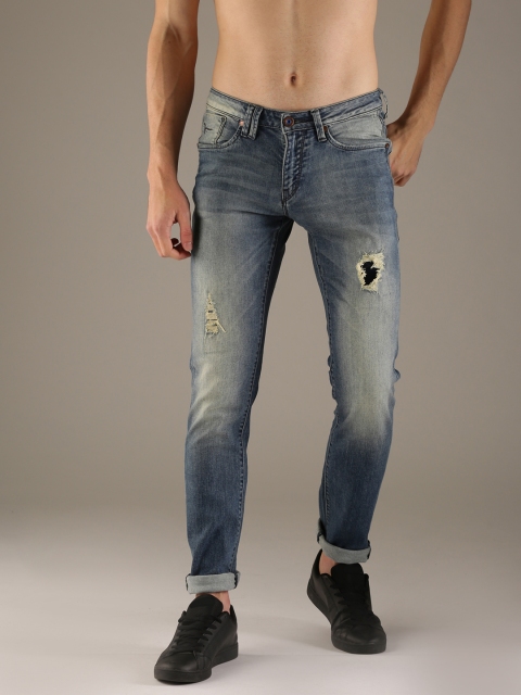 Flying Machine Men Blue Jackson Skinny Fit Mid-Rise Mildly Distressed Stretchable Jeans
Flying Machine Men Blue Jackson Skinny Fit Mid-Rise Mildly Distressed Stretchable Jeans
