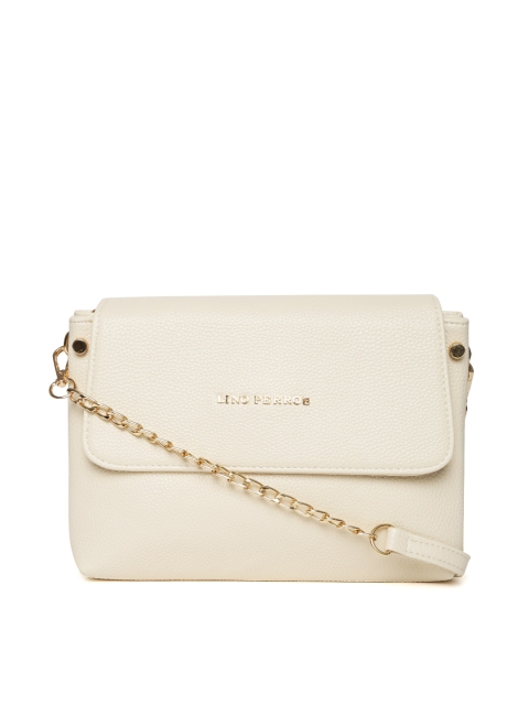 Lisa Haydon for Lino Perros Off-White Solid Sling Bag
